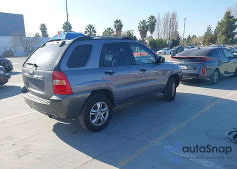 2007 Kia Sportage Lx V6 z USA, uszkodzony, nr VIN KNDJF723X77350904